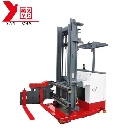 站驾式全电动三向叉车